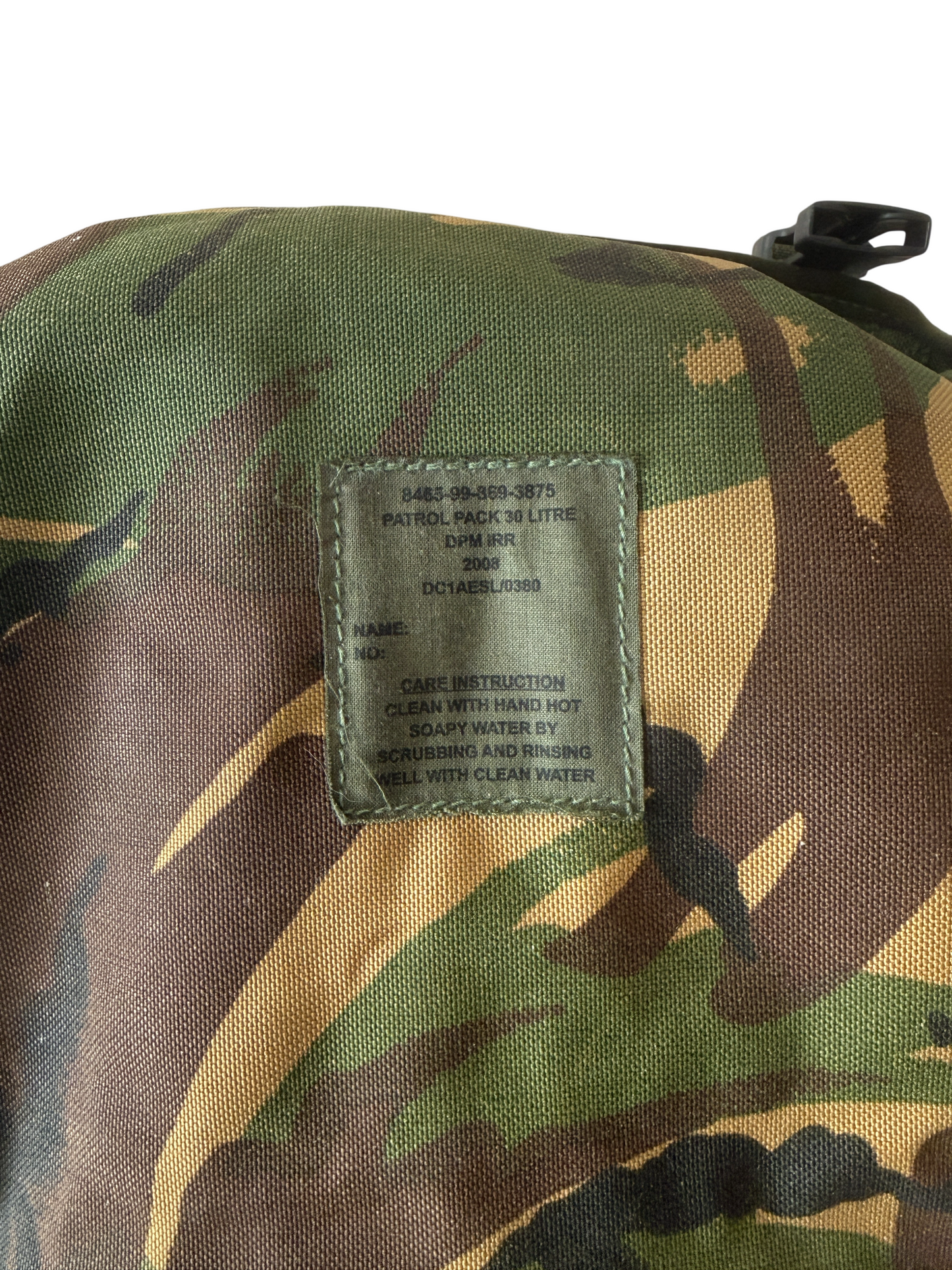 British Army DPM IRR 30L Rucksack