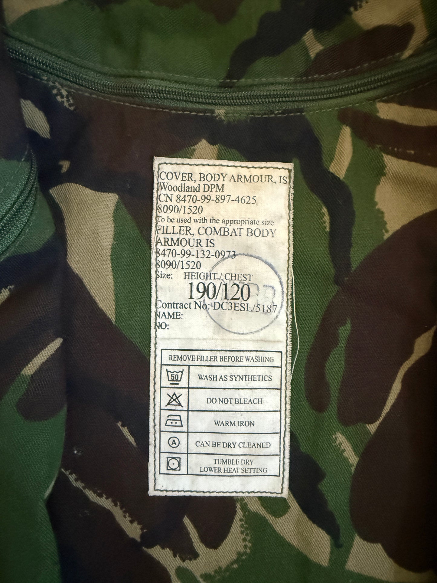 DPM ECBA (Enhanced Combat Body Armour) Vest