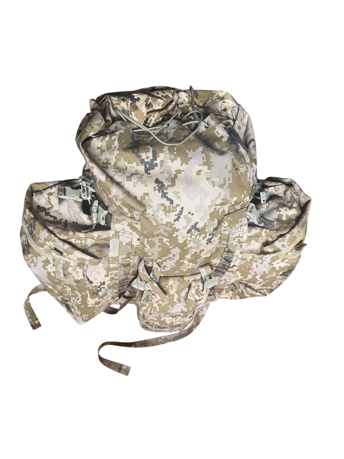 FlamePro Ukrainian MM14 PLCE Style Bergen + Side Pouches 120L