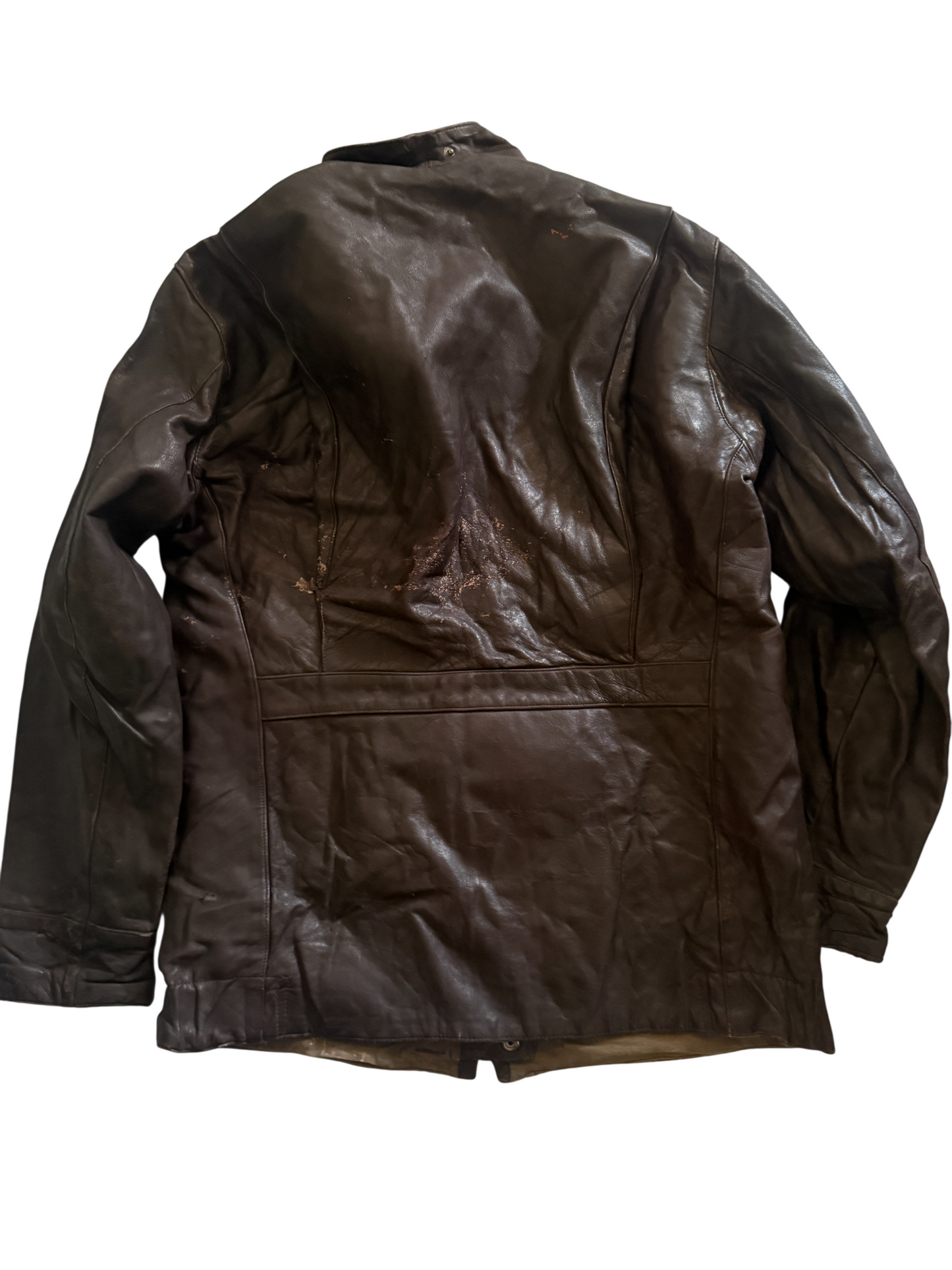 Soviet Leather Pilots Jacket 1988