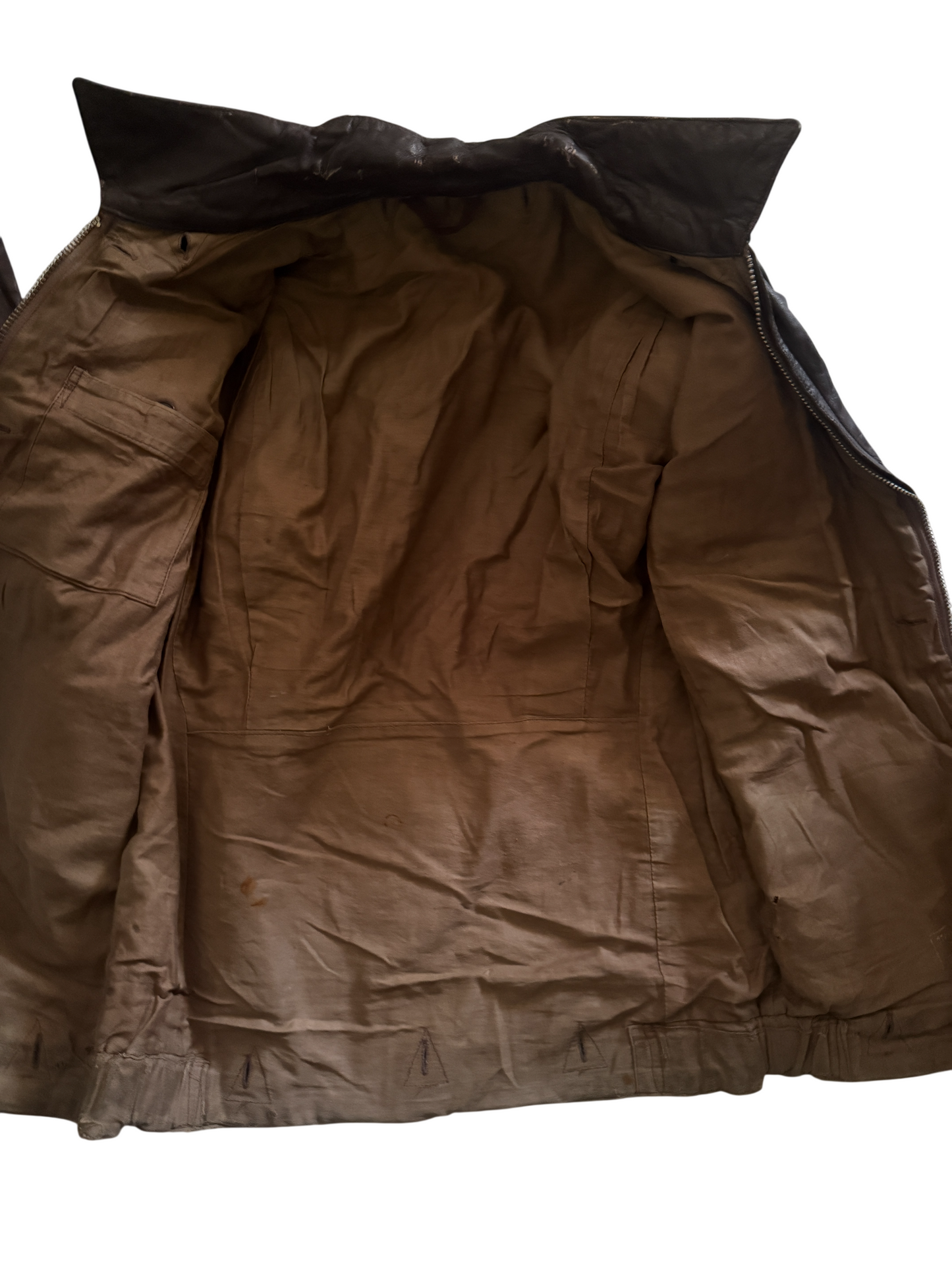 Soviet Leather Pilots Jacket 1988