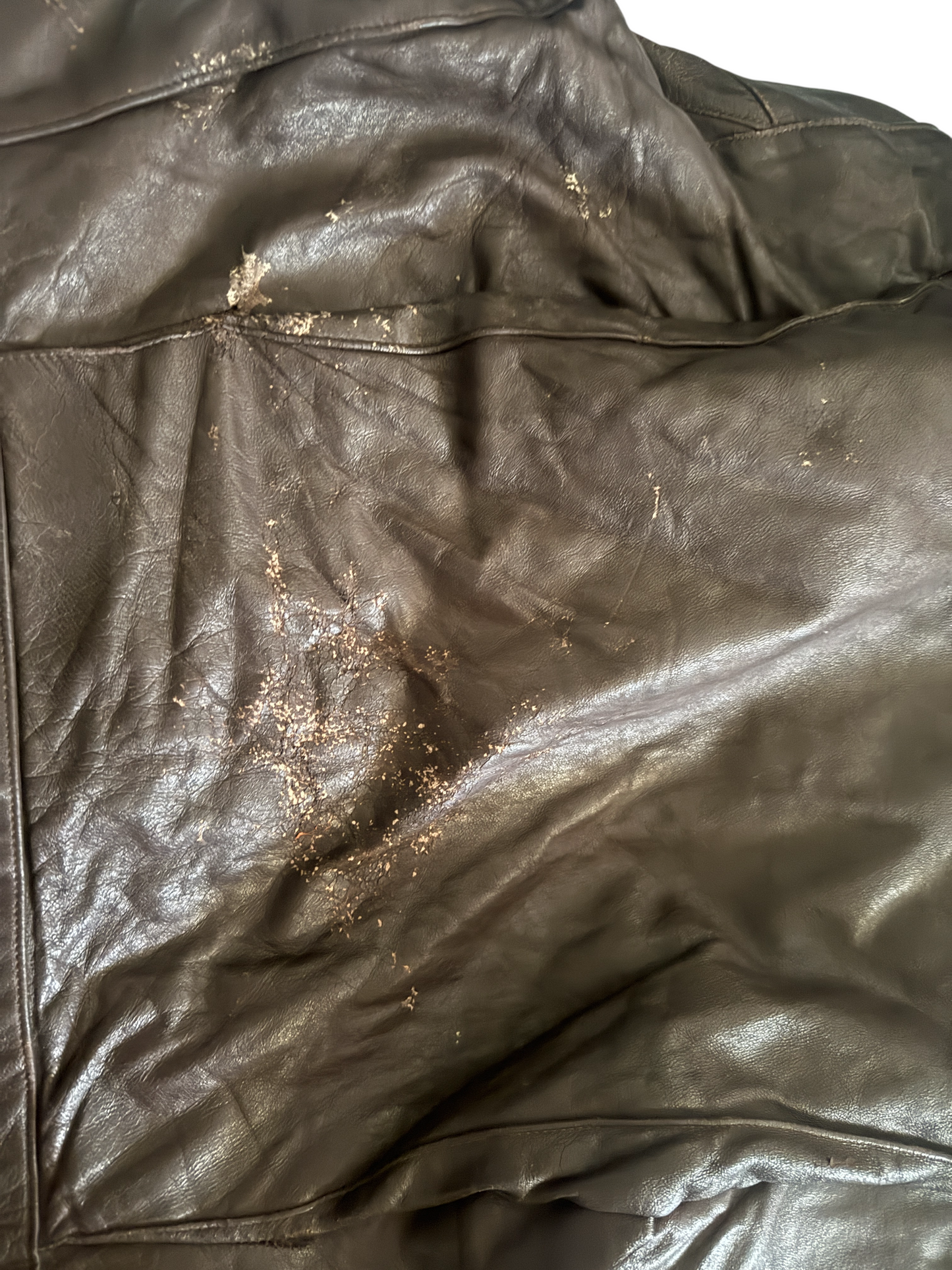 Soviet Leather Pilots Jacket 1988
