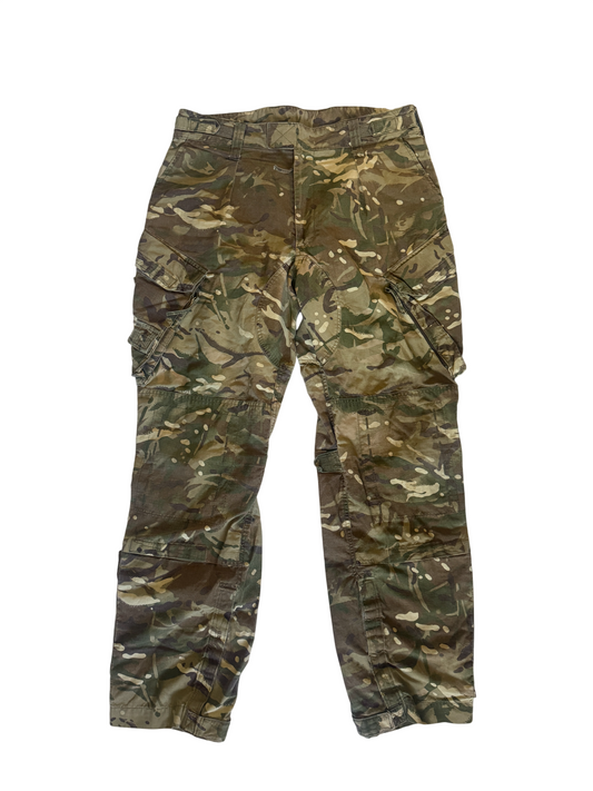 British Army MTP Combat Trousers for Air Crew With Kneepads Fire-Resistant