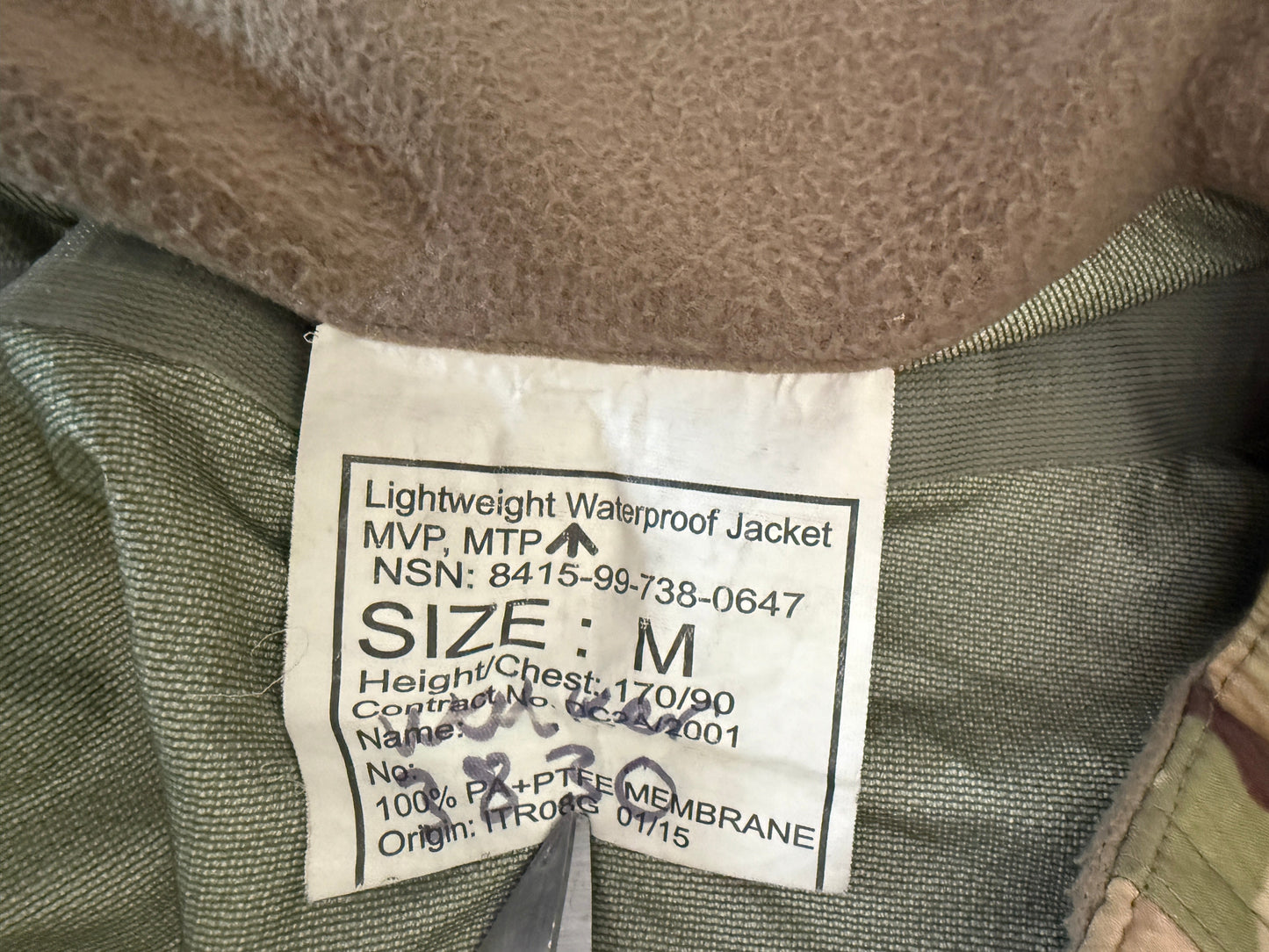 Waterproof Lightweight MVP MTP Gore-Tex "Gary" Jacket Gen 1
